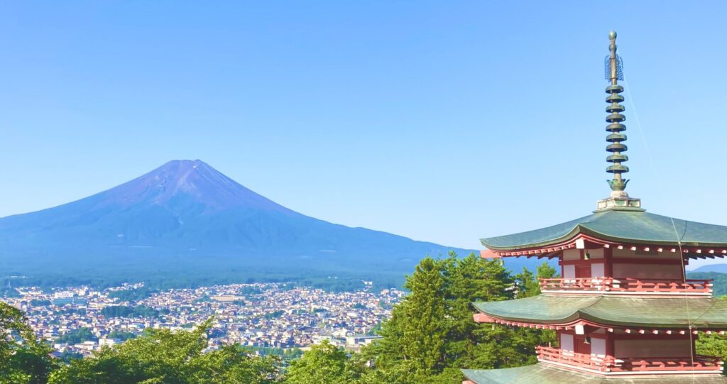 新倉山のベストビュー